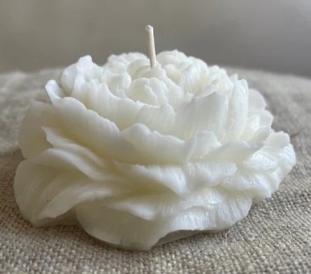 Effetto Porcellana. Cera di Colza Plus per candele in Stampi difficili