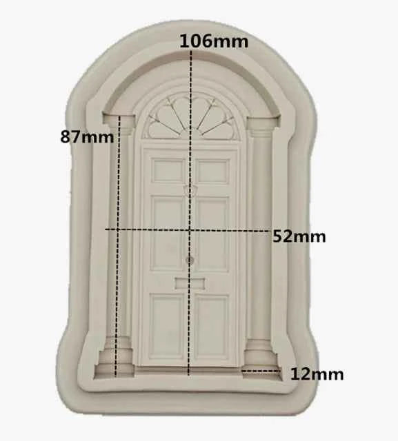 Grande Porta o Portone Castello. Stampo in silicone