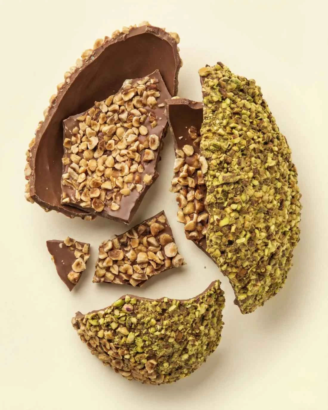 UOVO GRANELLATO NOCCIOPISTACCHIO. 450 GRAMMI