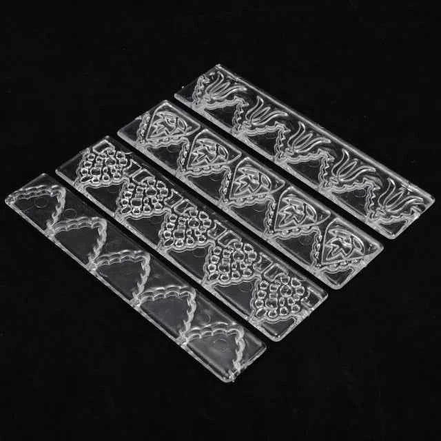 Set di 3 stampi. Bordo e Cornice