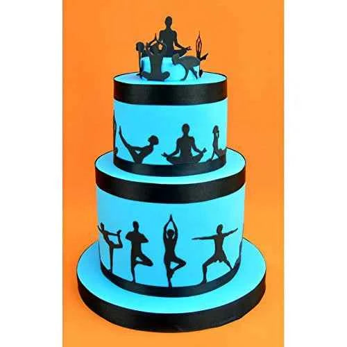 Ginnastica Yoga. Stampo Tagliapasta