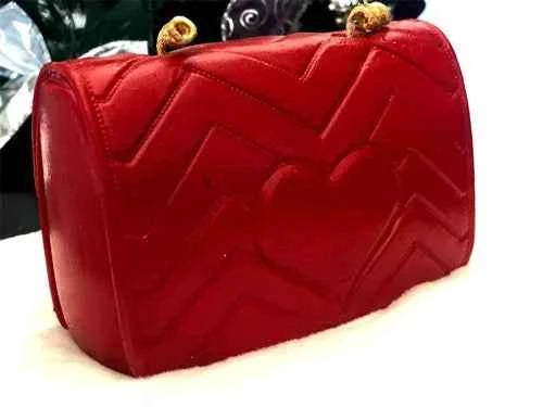 Stampo Mini Borsetta Gucci classica di 6 cm. Stampo in silicone anche per Candele