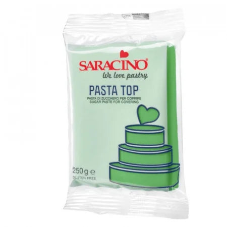 Verde chiaro. Pasta di zucchero Top Saracino 250 gr.