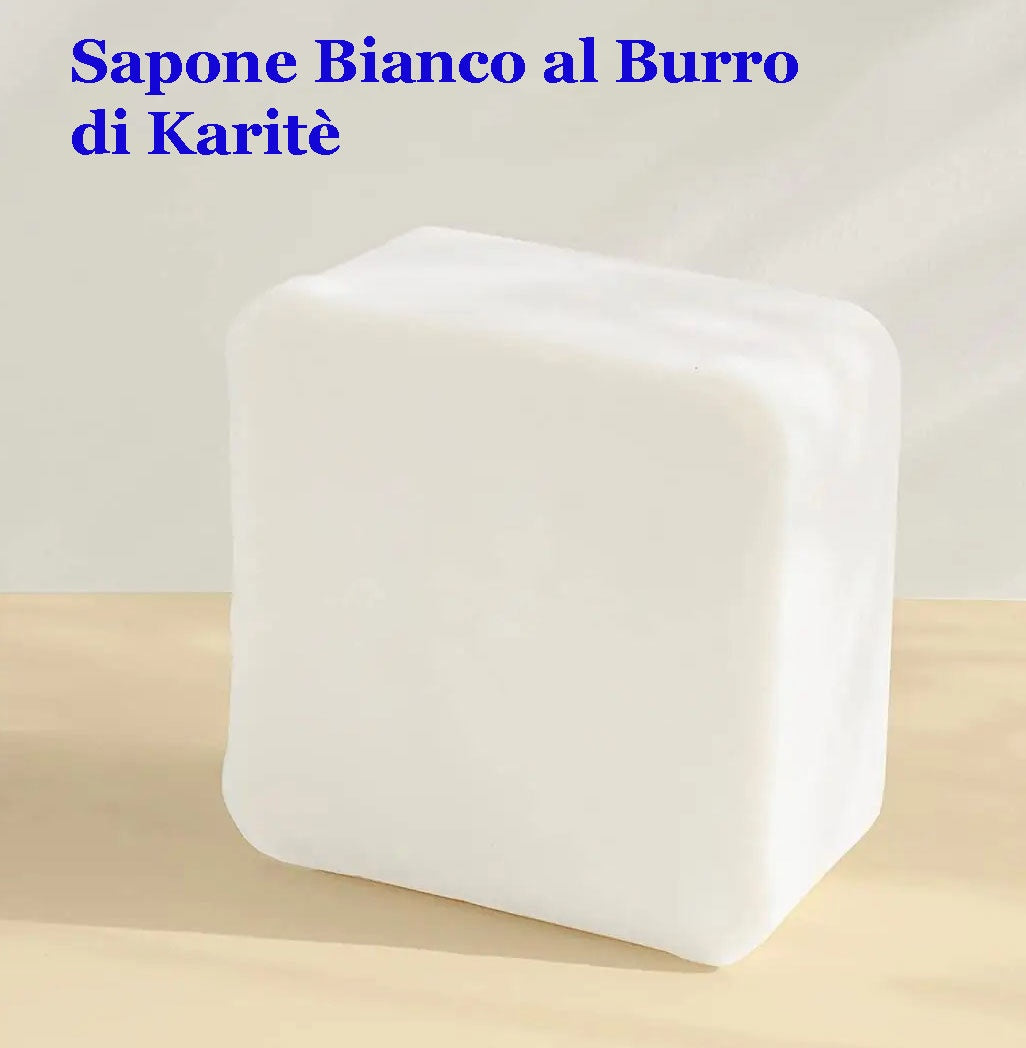 Burro di Karitè. Sapone Bianco da 1-3 e 6 Kg. Shea Butter. Base Melt and Pour - WORLD PRODUCTS SHOP