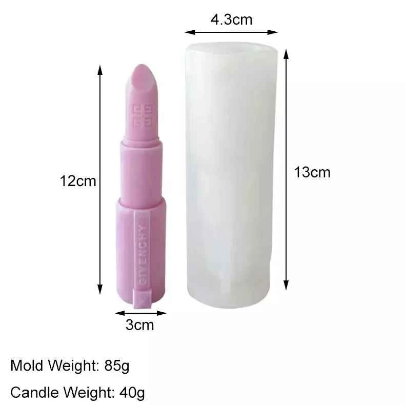 Rossetto Dior Givenchy e YSL. Stampo in silicone anche per Candele