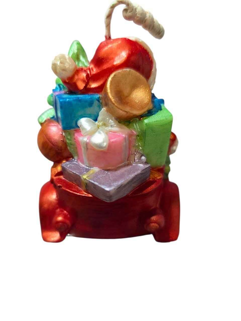 Tempera BIANCO PERLA edibile METAL per pitture luminose e compatte su Candele e Saponi.