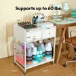 Carrello organizer per lavori in resina Resiners® con ruote