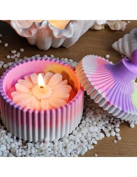 Soy Wax Molds by Pillar KeraSoy Kerax for Candles 4120. world products shop.
