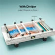 Stampo in resina epossidica Resiners® River Table con divisorio regolabile