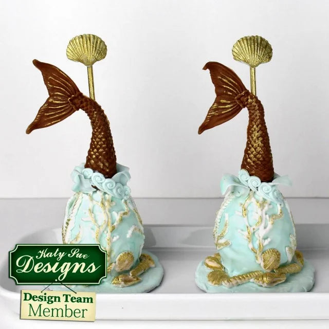 Conchiglie di Mare. Grande Stampo in Silicone di alta definizione. Originale Katy Sue.