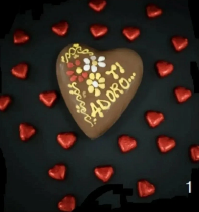 Cuore croccante dolce emozione.World products shop. - WORLD PRODUCTS SHOP