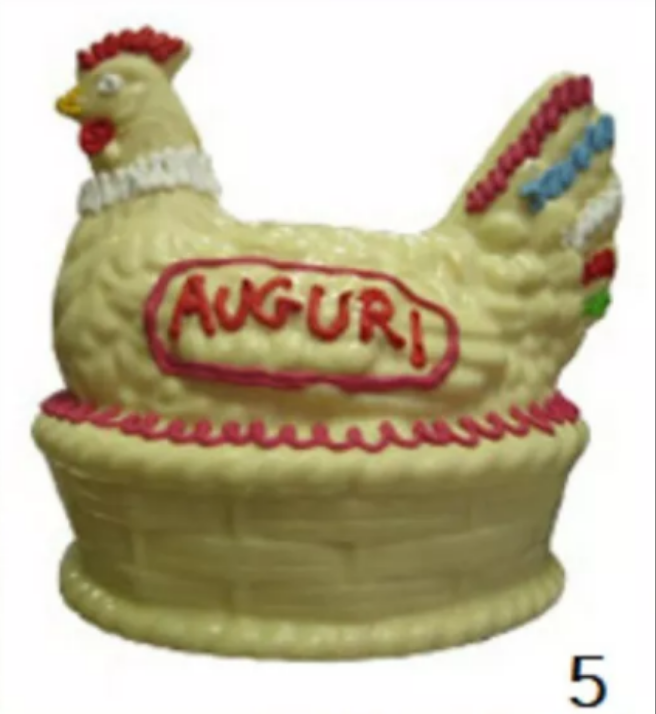 Gallo e gallina di pasqua di cioccolato. World products shop. - WORLD PRODUCTS SHOP