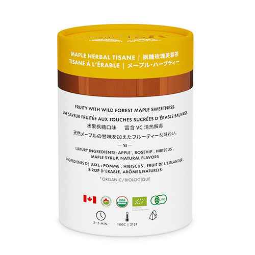 Maple Luxury Herbal Tea - 12ct Luxury Canister