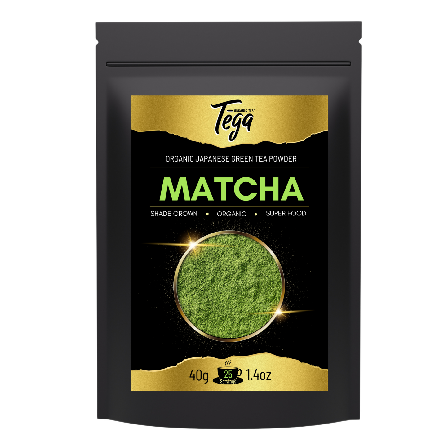 Matcha Green Tea Powder Japanese Organic 40g - WORLD PRODUCTS SHOP