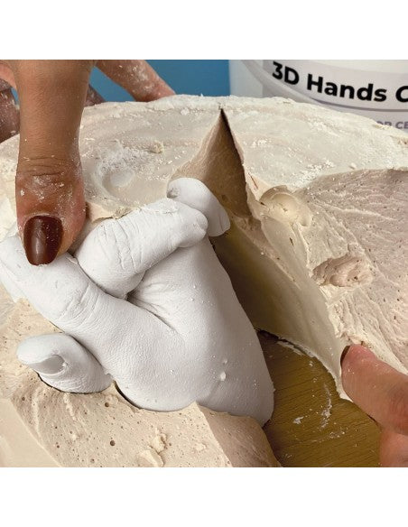 ALGINATO ARTPRO - Alginato cromatico per impronte di alta precisione, perfetto per realizzare calchi di mano (450 gr)
