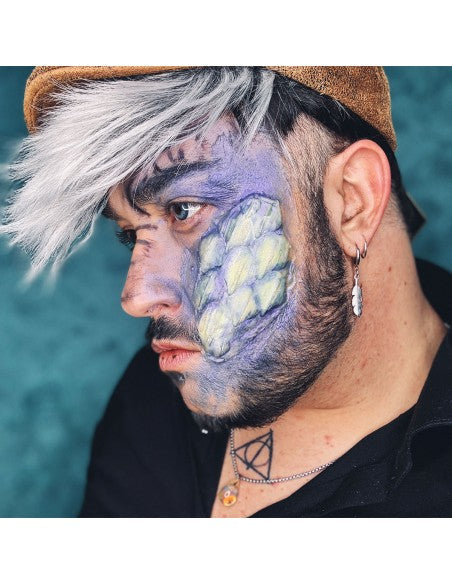 LATEX PRO - Lattice multiuso in gomma liquida color pelle per maschere, cicatrici, ferite Halloween