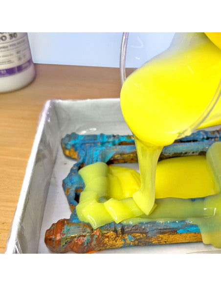 R PR PRO 30 - Gomma siliconica 1:1 liquida per stampi di elevata durezza, atossica e facile da usare