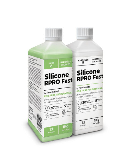 R PRO FAST - Gomma siliconica atossica 1:1 per stampi super veloci