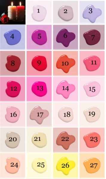 Mill. Coloranti NATURALI per Candele in oltre 60 tonalità