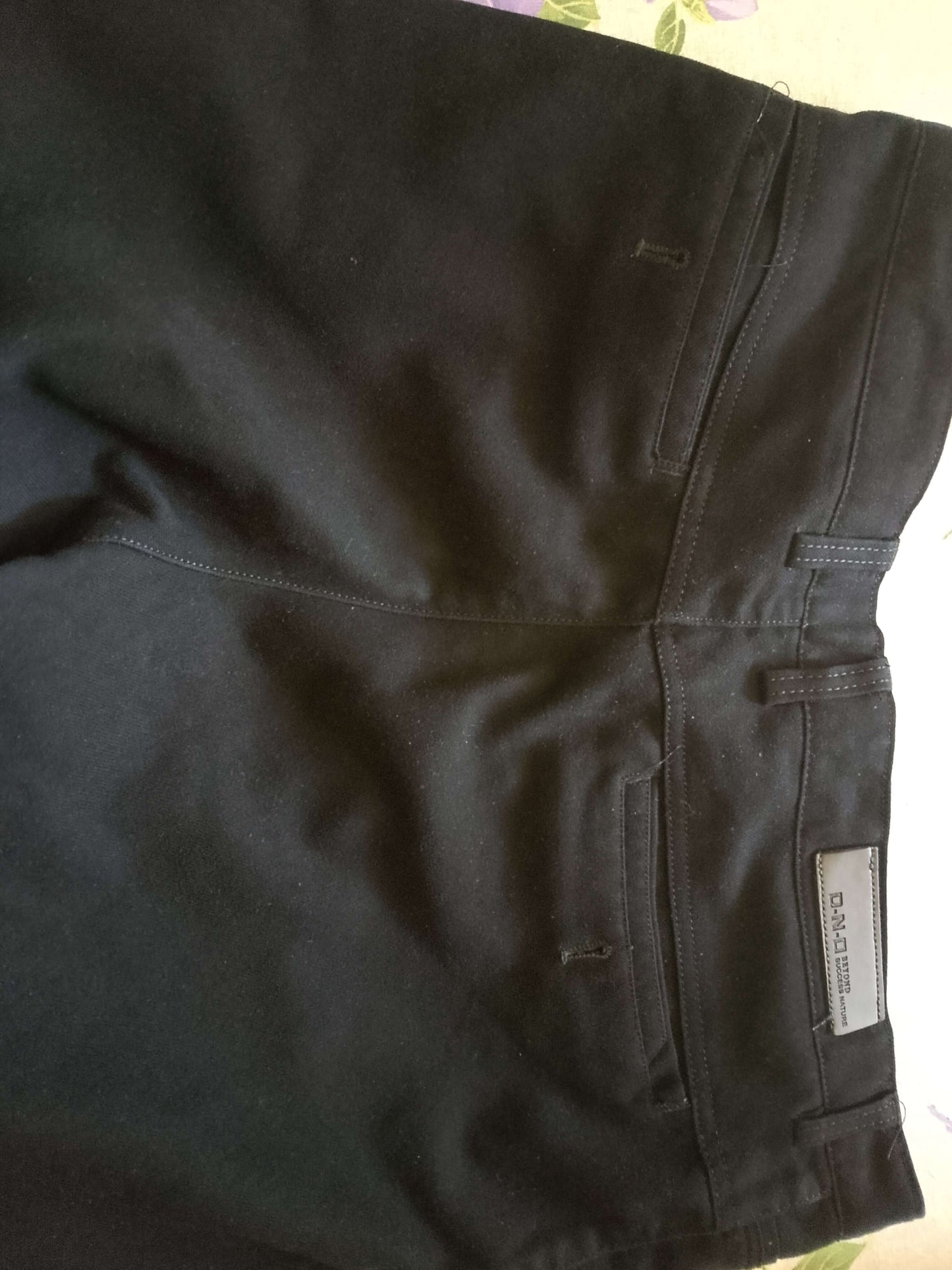 Pantalone Uomo.Cotone. Pantalone elegante. Tasche America. Nero Elegante. - WORLD PRODUCTS SHOP