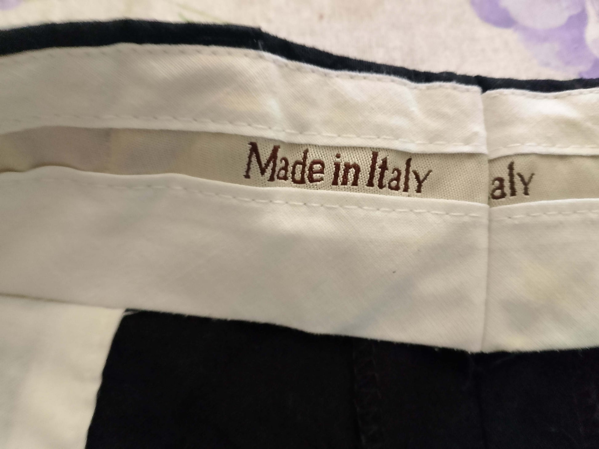 Pantaloni Uomo. Neri Eleganti.Tg 54.pura lana vergine.Gianni Verdelli by Marzotto. - WORLD PRODUCTS SHOP