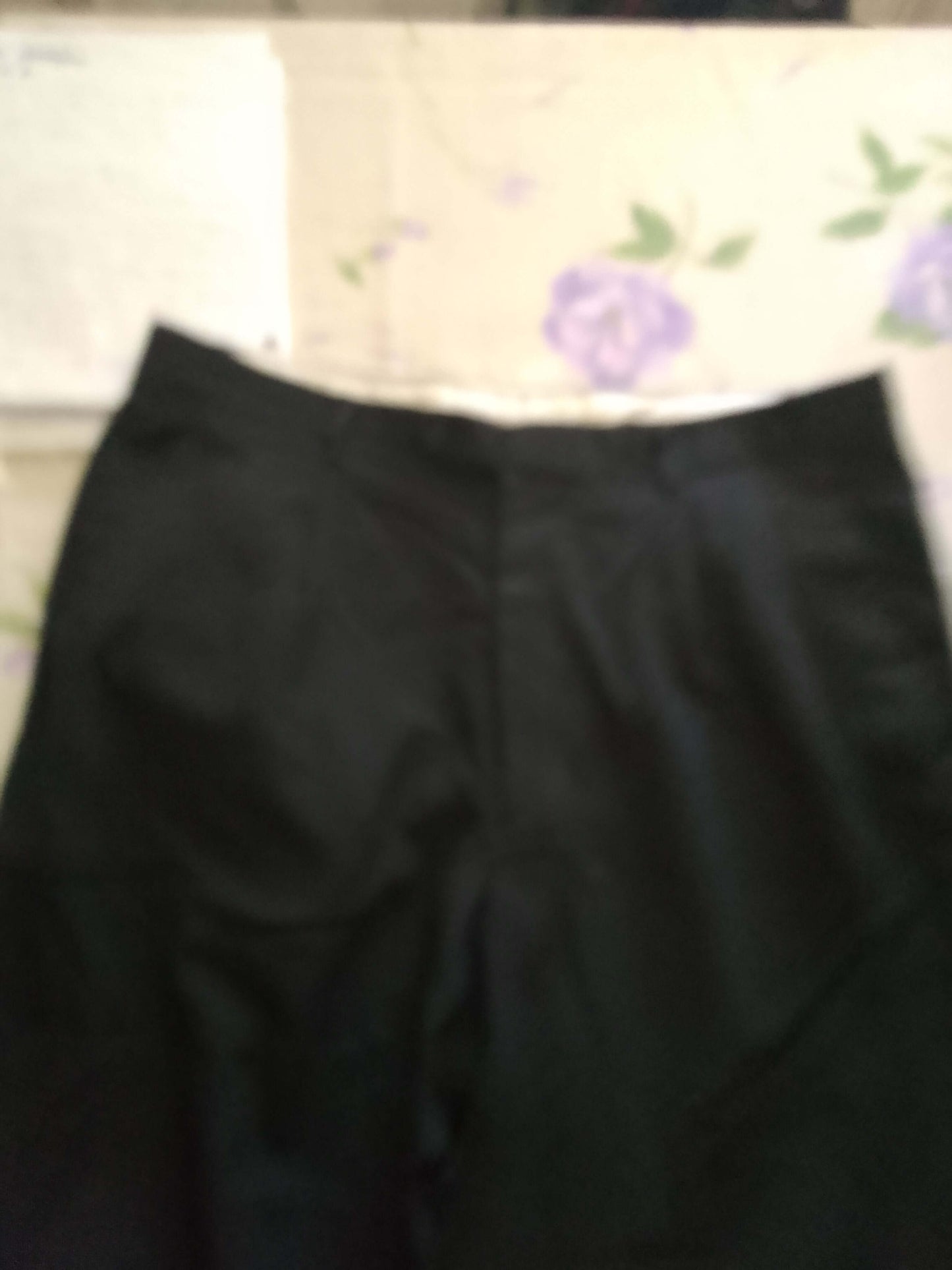 Pantaloni Uomo. Neri Eleganti.Tg 54.pura lana vergine.Gianni Verdelli by Marzotto. - WORLD PRODUCTS SHOP