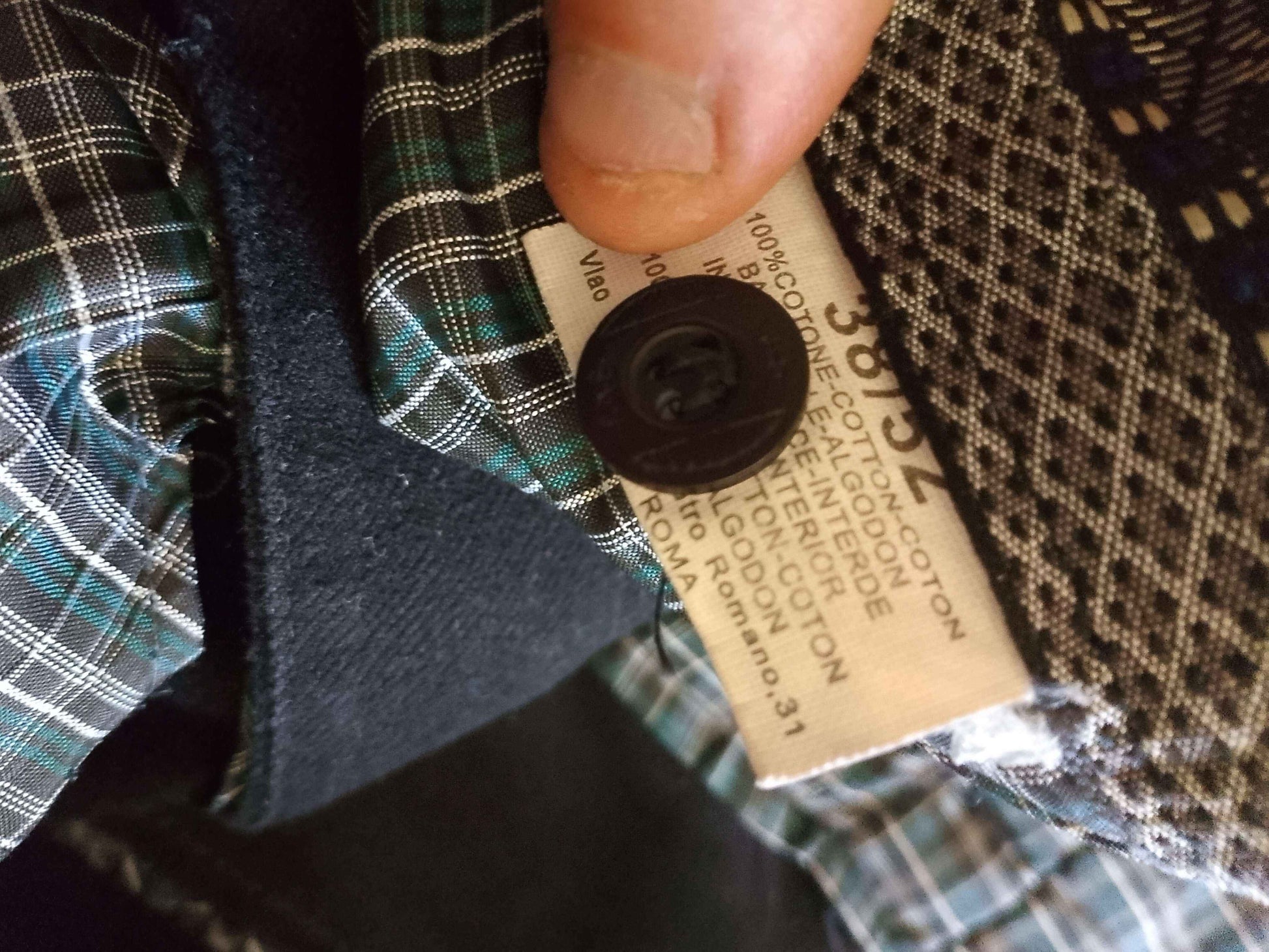 Pantalone Uomo.Cotone. Pantalone elegante. Tasche America. Nero Elegante.